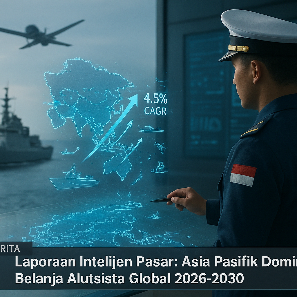 Laporan Intelijen Pasar: Asia Pasifik Dominasi Belanja Alutsista Global 2026-2030