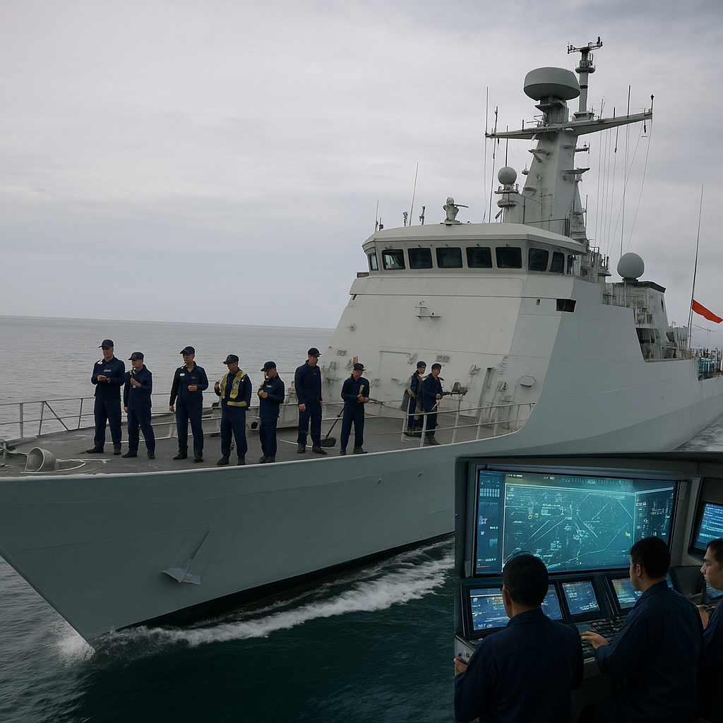 PT PAL Uji Coba Sistem Integrasi Combat Management System pada Fregat 105m