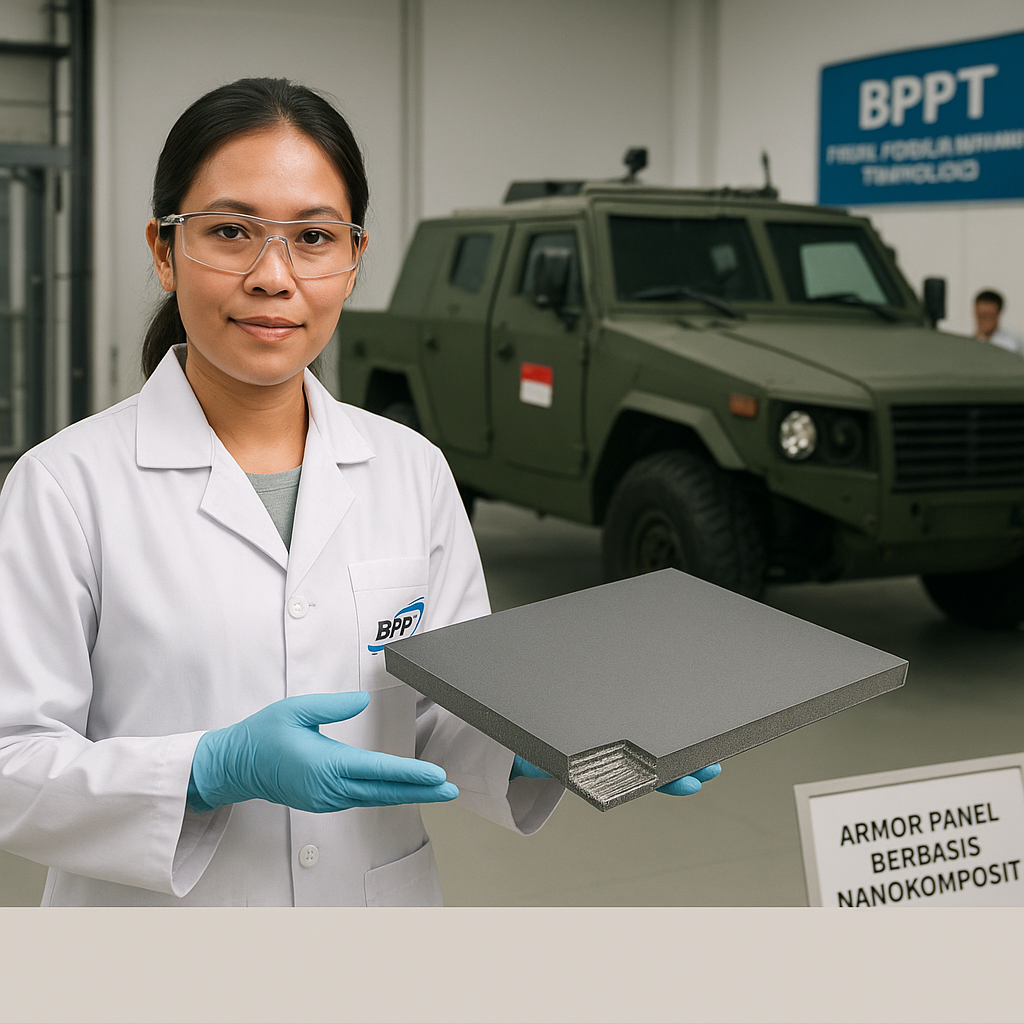 BPPT Kembangkan Material Nanokomposit untuk Aplikasi Lapis Baja Kendaraan Tempur Ringan