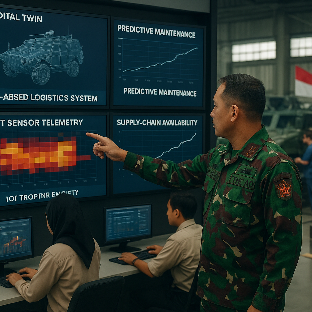 TNI AD Implementasikan Sistem Logistik Berbasis AI untuk Optimasi Ketersediaan Suku Cadang Alutsista