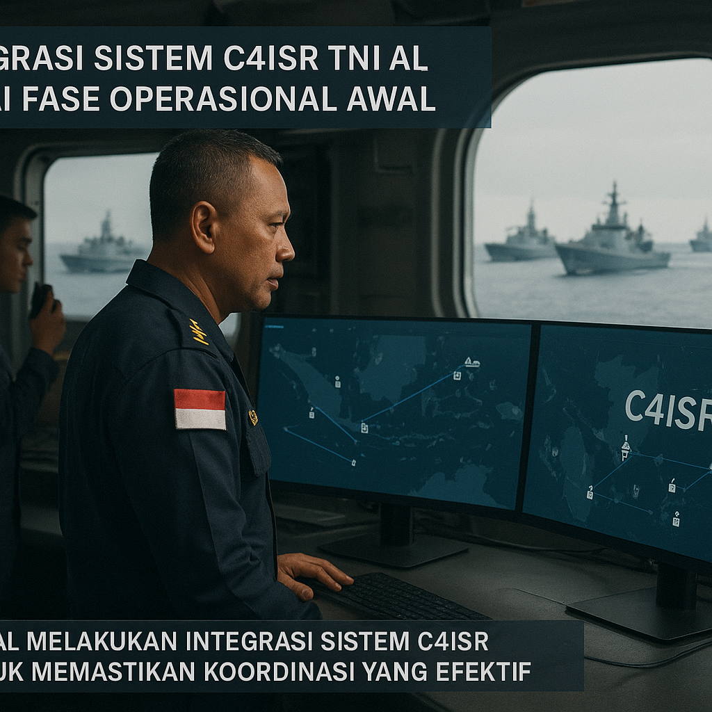 Integrasi Sistem C4ISR TNI AL Capai Fase Operasional Awal