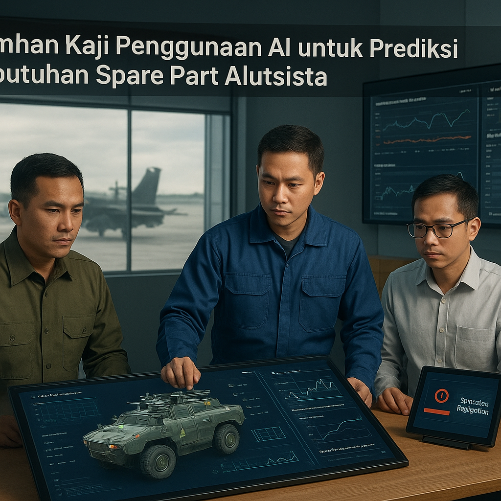 Kemhan Kaji Penggunaan AI untuk Prediksi Kebutuhan Spare Part Alutsista