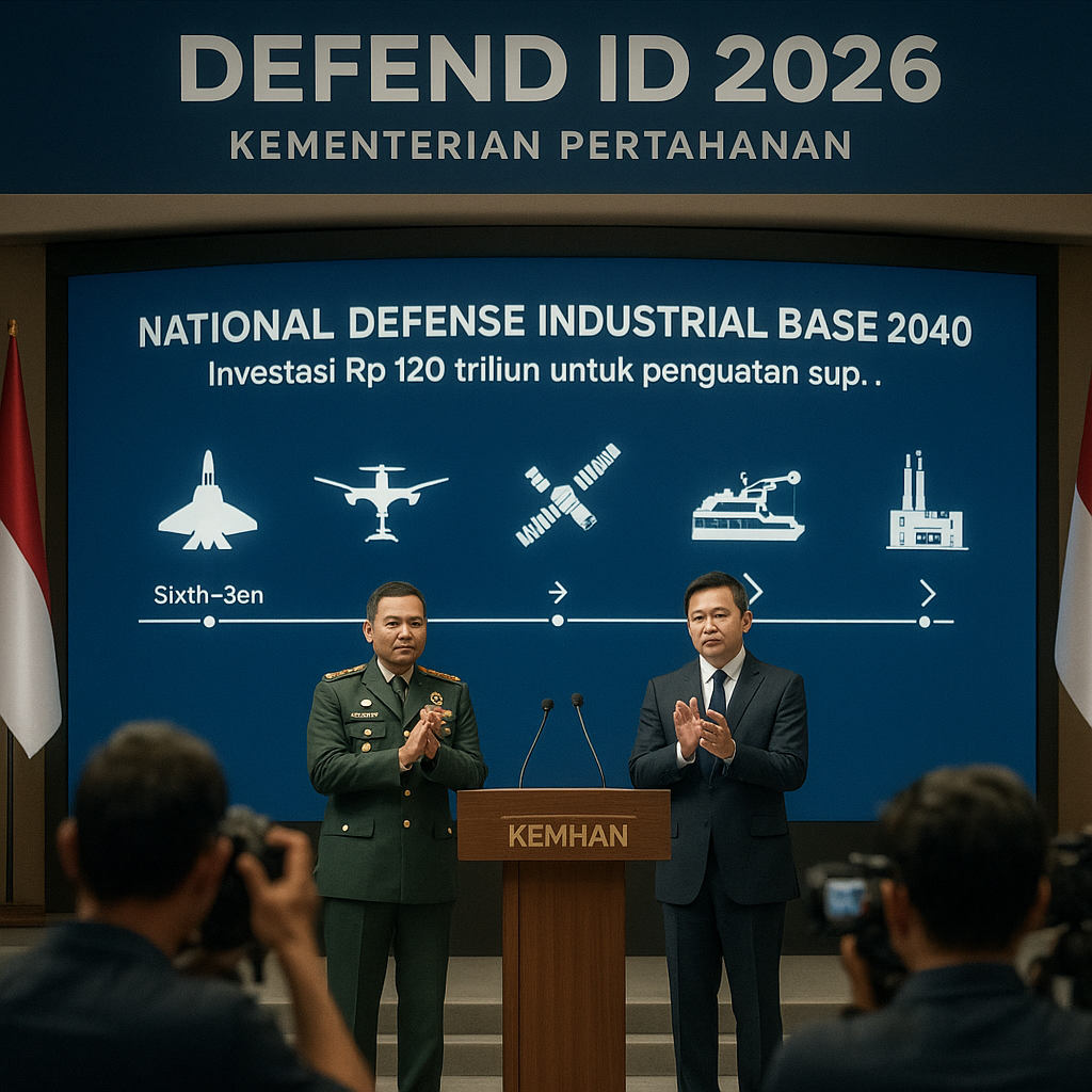 Defend ID 2026: Kementerian Pertahanan Umumkan Strategi 'National Defense Industrial Base 2040'