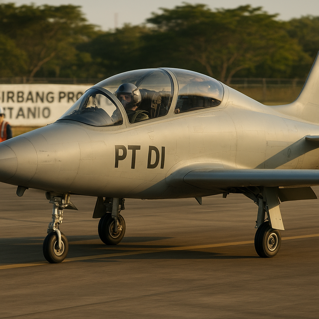 PT DI Uji Terbang Prototipe Pesawat Nurtanio Trainer Generasi Baru dengan Konfigurasi Fly-By-Wire dan Glass Cockpit