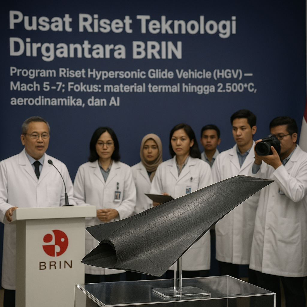 Pusat Riset Teknologi Dirgantara BRIN Unveils Hypersonic Glide Vehicle Research Program