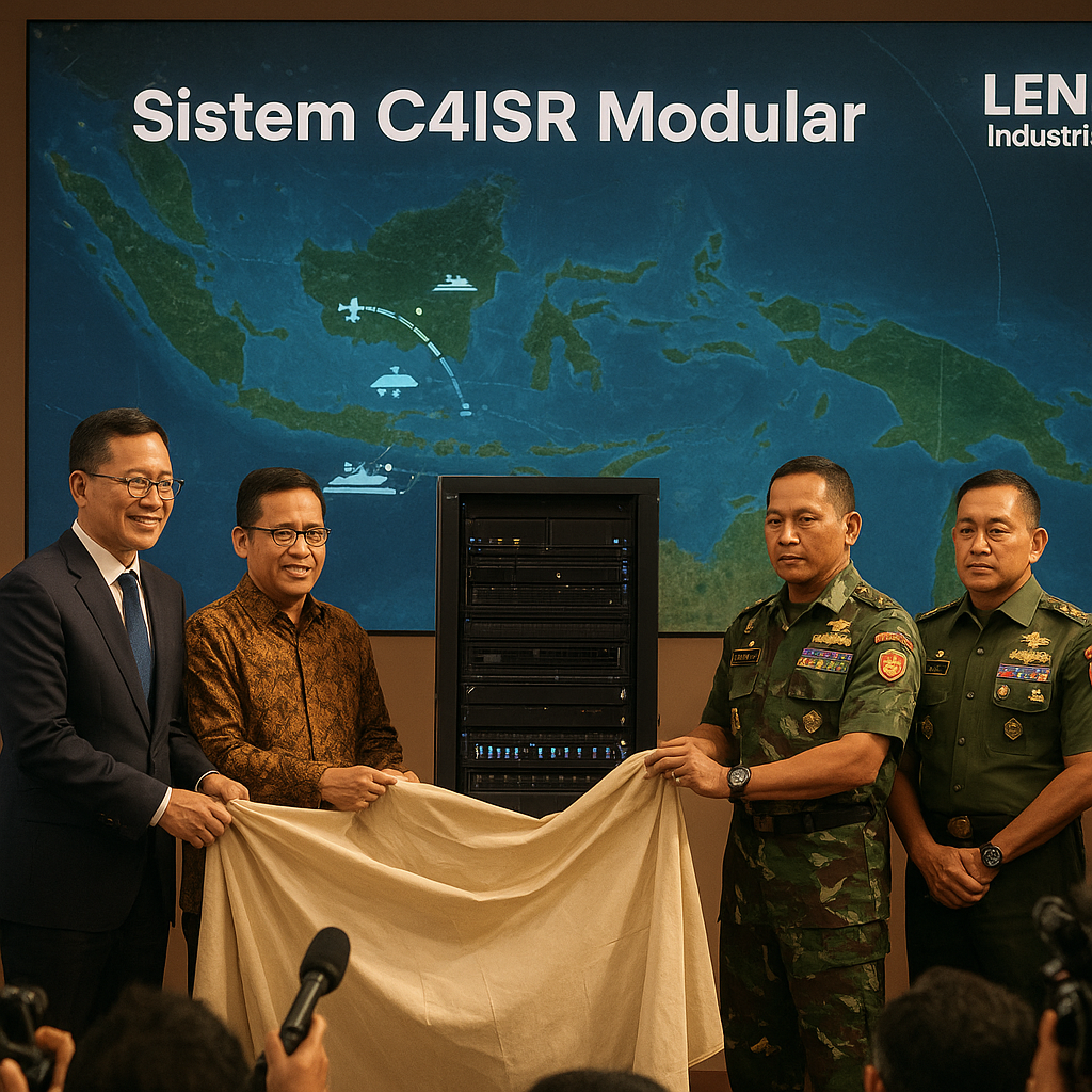 LEN Industri Meluncurkan Sistem C4ISR Modular untuk Integrasi Command dan Control TNI