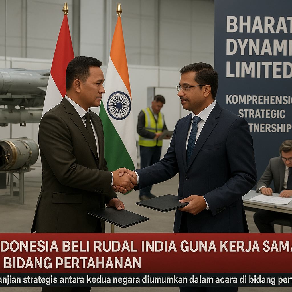 Indonesia Beli Rudal India Guna Kerja Sama di Bidang Pertahanan