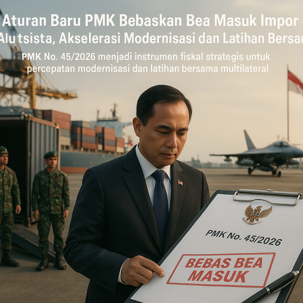 Aturan Baru PMK Bebaskan Bea Masuk Impor Alutsista, Akselerasi Modernisasi dan Latihan Bersama