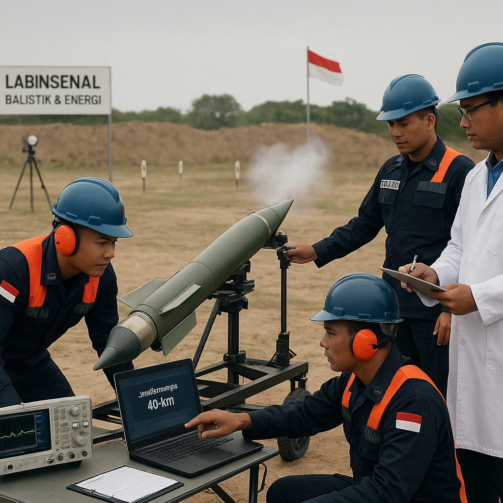 TNI AL Uji Fungsi Roket 122 MM Serbia untuk Marinir