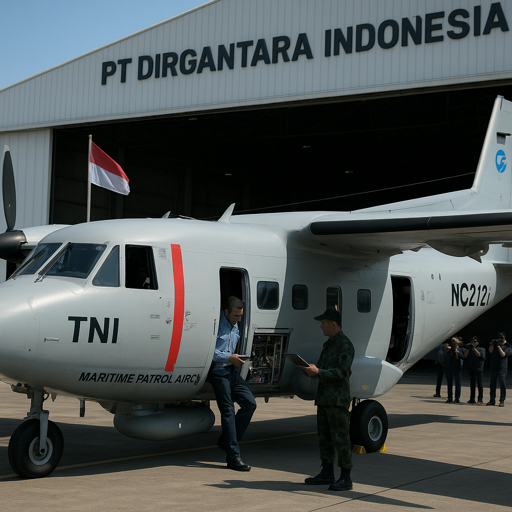 PT DI Kembali Produksi Pesawat NC212i untuk Kebutuhan TNI, Fokus Pada Maritime Patrol