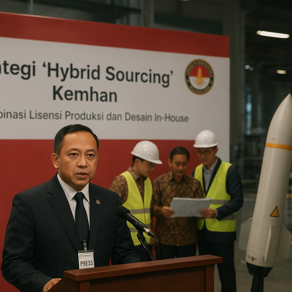 Strategi 'Hybrid Sourcing' Kemhan: Kombinasi Lisensi Produksi dan Desain In-House untuk Percepat Kemandirian Rudal