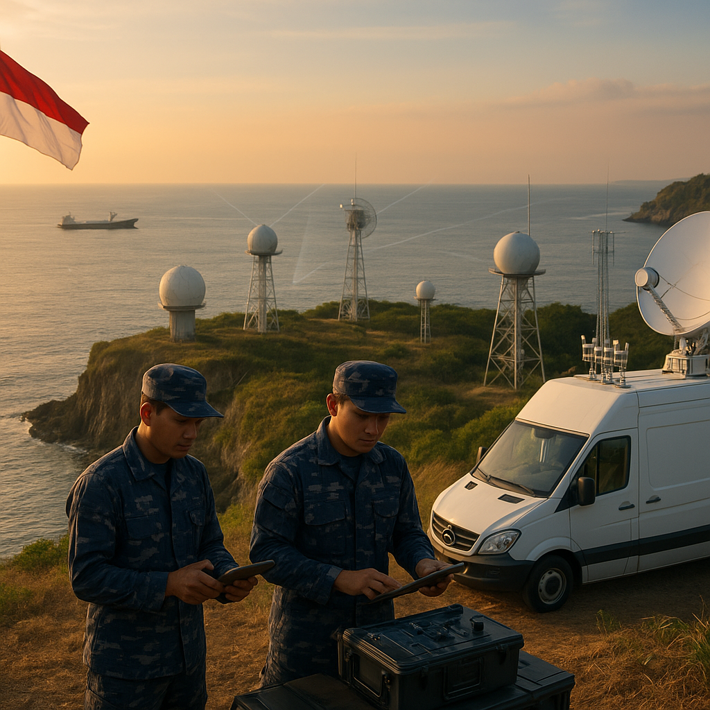 Pembangunan Integrated Maritime Surveillance Network Fase 1: 12 Radar Pantai AIS dan ELINT Beroperasi