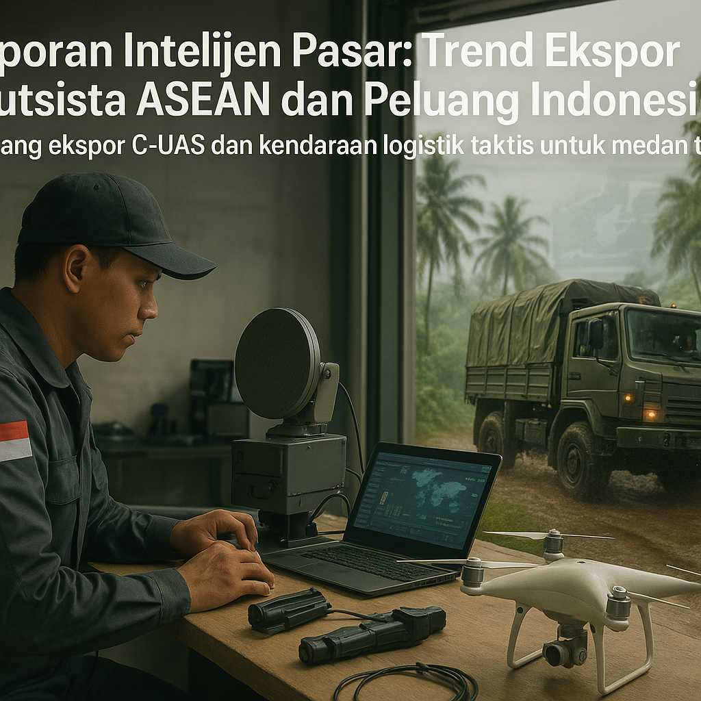 Laporan Intelijen Pasar: Trend Ekspor Alutsista ASEAN dan Peluang Indonesia