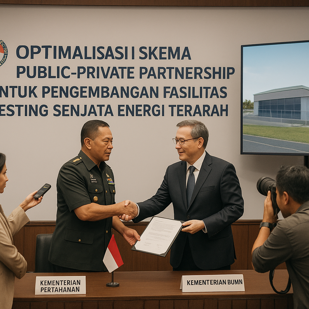 Optimalisasi Skema Public-Private Partnership untuk Pengembangan Fasilitas Testing Senjata Energi Terarah