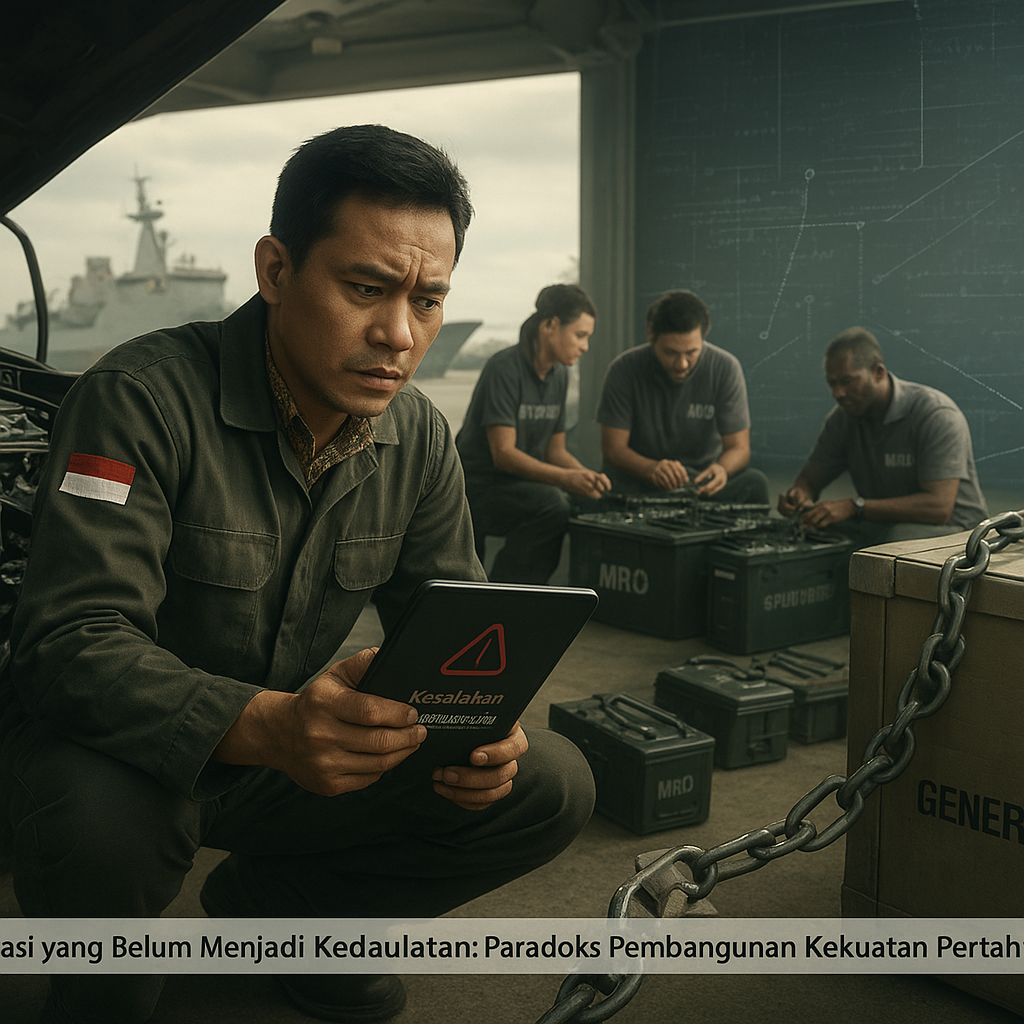 Modernisasi yang Belum Menjadi Kedaulatan: Paradoks Pembangunan Kekuatan Pertahanan Indonesia