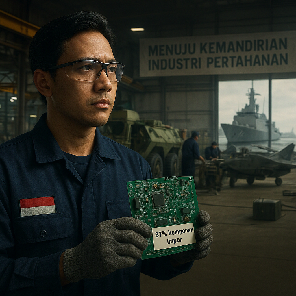 Paradoks Modernisasi Alutsista: Ketergantungan Teknologi vs. Ambisi Kemandirian Industri Pertahanan