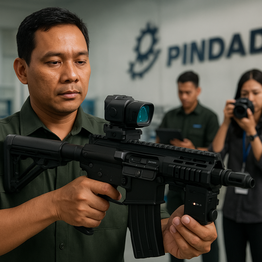 PT Pindad Uji Coba Prototype Senapan Serbu Assault Rifle Generasi Terbaru dengan Teknologi Smart Sight