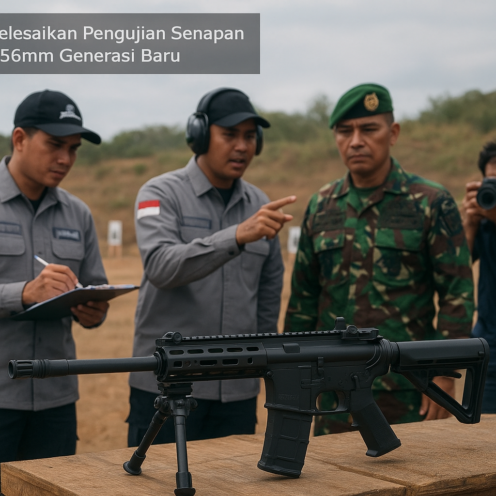 Pindad Selesaikan Pengujian Senapan Serbu Assault Rifle 5.56mm Generasi Baru, Siap Gantikan SS2