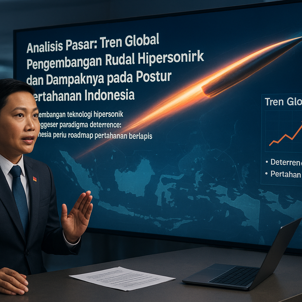 Analisis Pasar: Tren Global Pengembangan Rudal Hipersonik dan Dampaknya pada Postur Pertahanan Indonesia