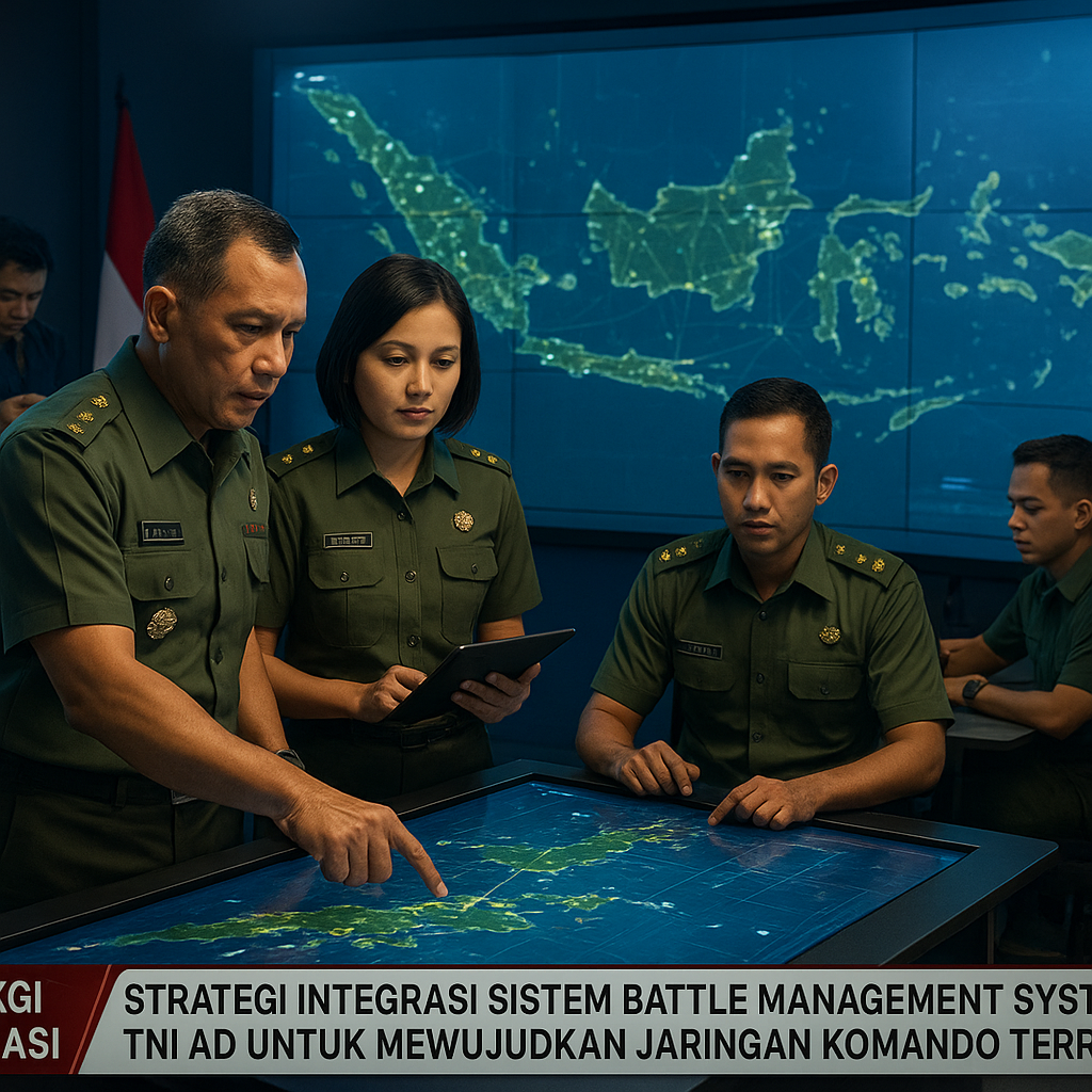 Strategi Integrasi Sistem Battle Management System (BMS) TNI AD untuk Mewujudkan Jaringan Komando Terpadu