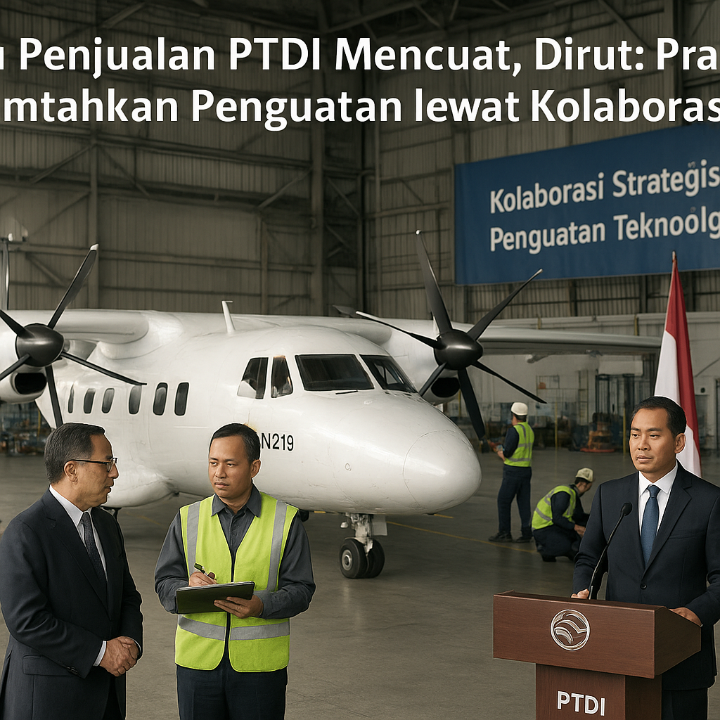 Isu Penjualan PTDI Mencuat, Dirut: Prabowo Perintahkan Penguatan lewat Kolaborasi Global