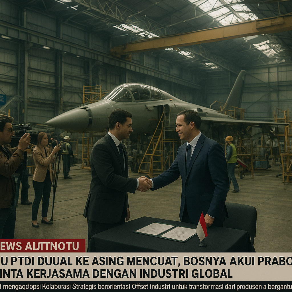 Isu PTDI Dijual ke Asing Mencuat, Bosnya Akui Prabowo Minta Kerjasama Dengan Industri Global