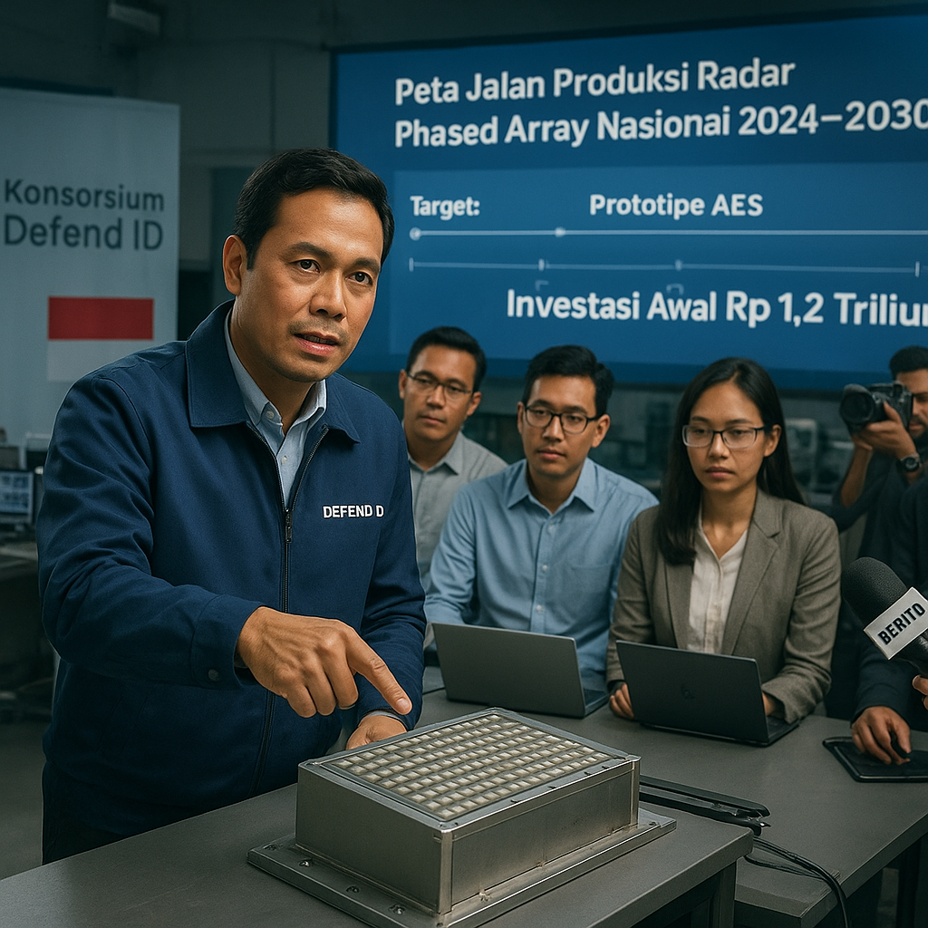Strategi Kemandirian: Defend ID Konsorsium Rilis Peta Jalan Produksi Radar Phased Array Nasional Tahun 2030