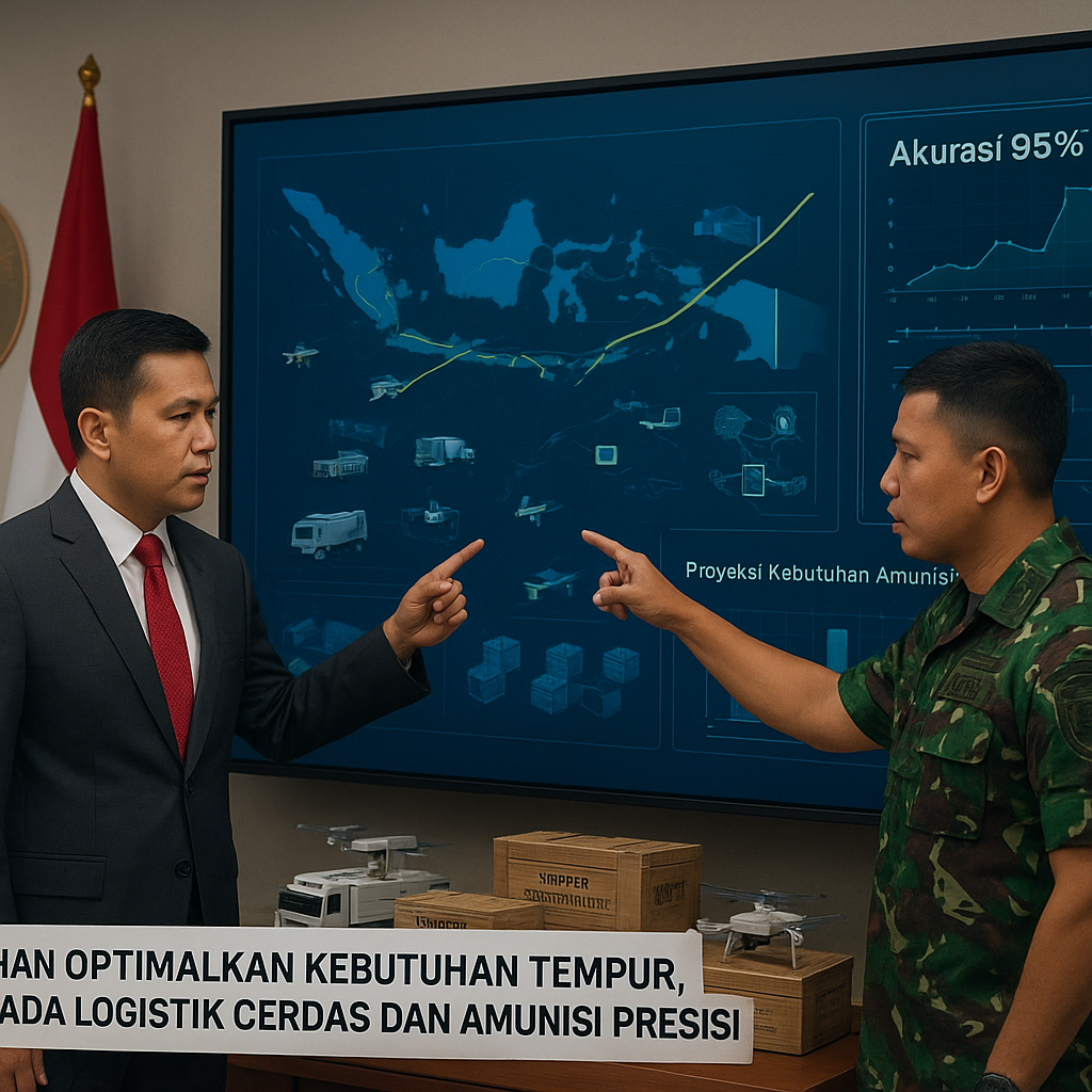 Kemenhan Optimalkan Kebutuhan Tempur, Fokus Pada Logistik Cerdas dan Amunisi Presisi