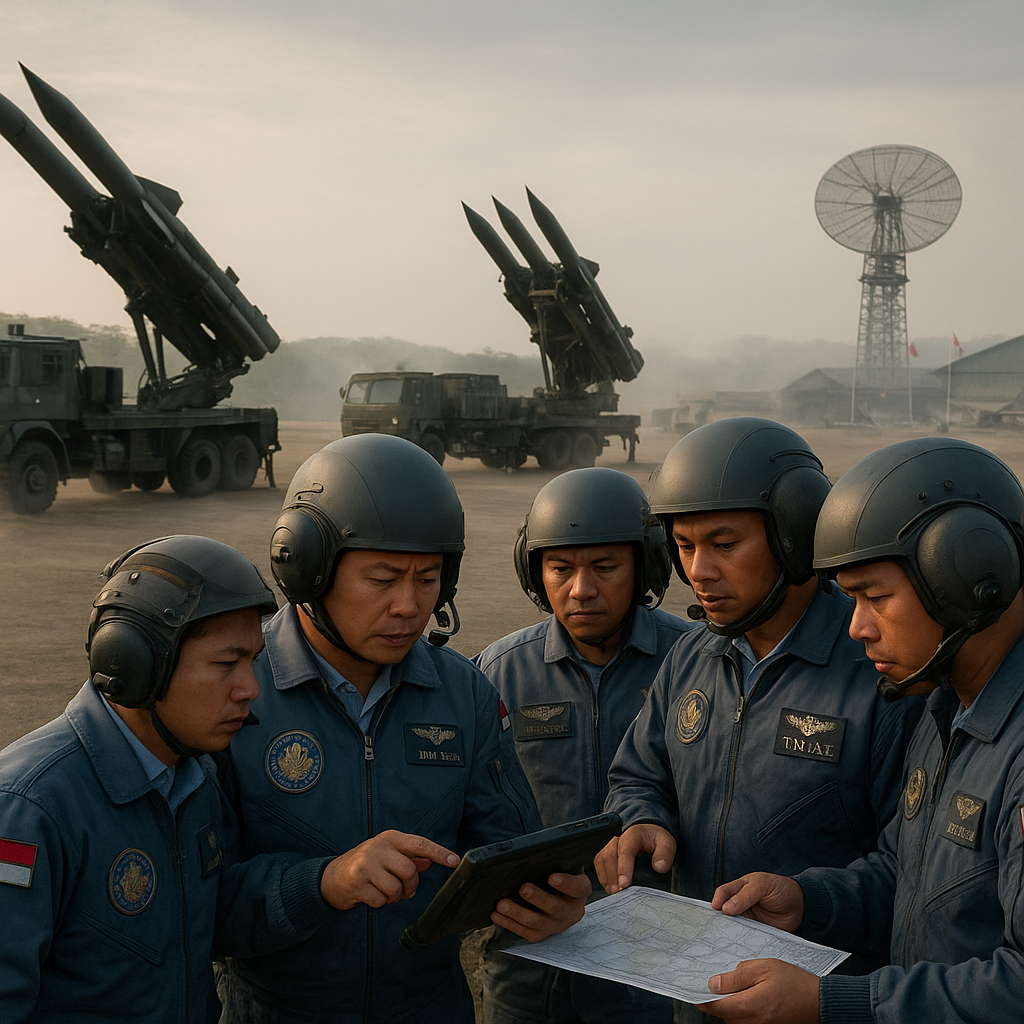 TNI AU Gelar Latihan Integrasi Sistem Rudal Pertahanan Udara Generasi Terbaru