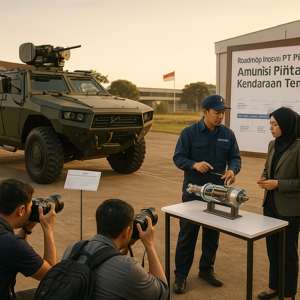 PT Pindad Kembangkan Amunisi Pintar dan Kendaraan Tempur Hybrid untuk Masa Depan