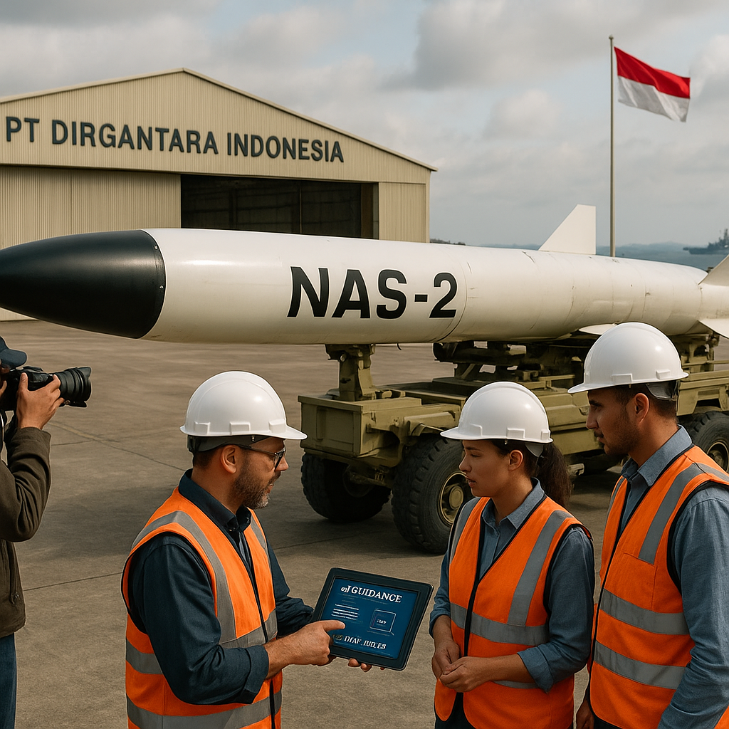 Pengembangan Rudal Kendali Anti-Ship Berbasis AI oleh PT Dirgantara Indonesia Masuk Fase Testing