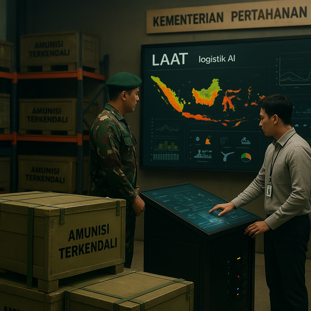 Optimalisasi Inventori Amunisi Guided melalui Sistem Manajemen Logistik AI-Based