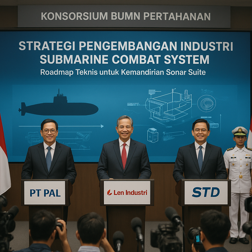 Strategi Pengembangan Industri Submarine Combat System oleh Konsorsium BUMN Pertahanan