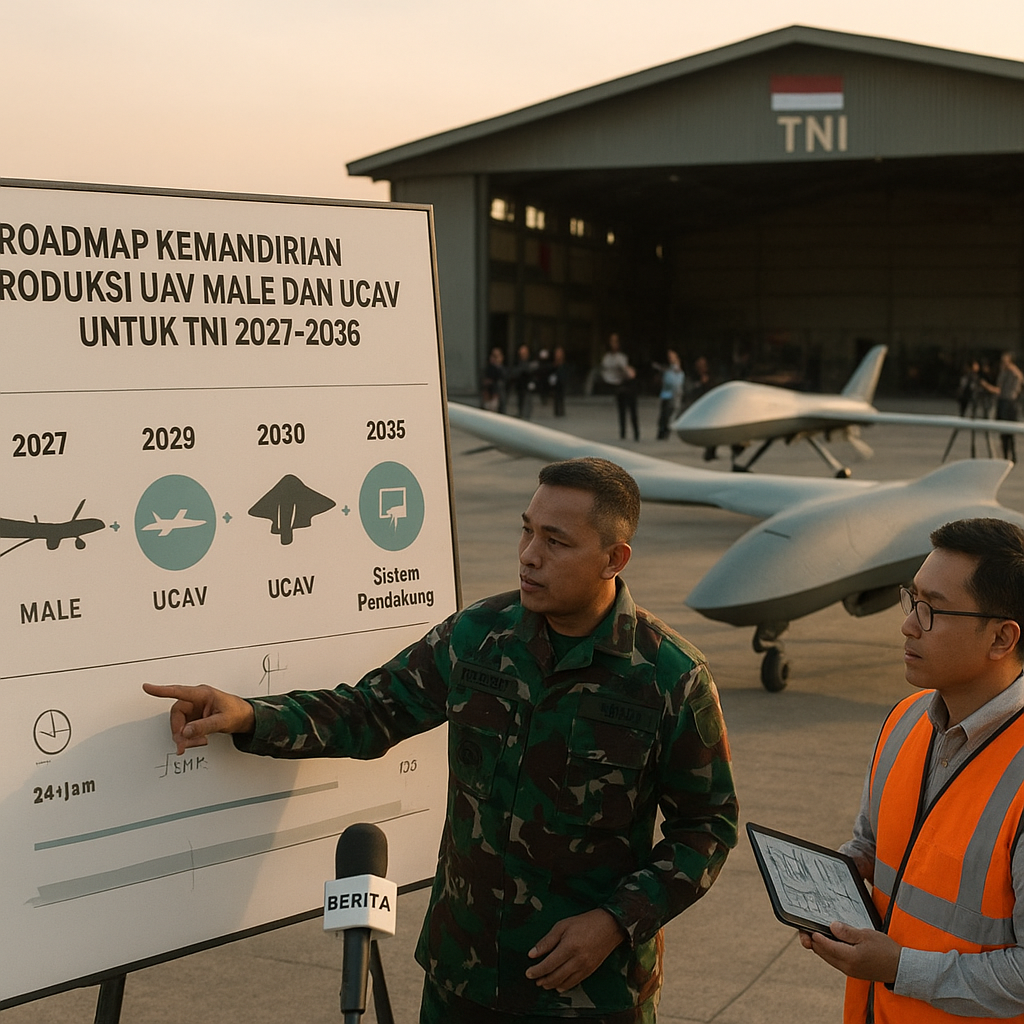 Roadmap Kemandirian Produksi UAV MALE dan UCAV untuk TNI 2027-2035