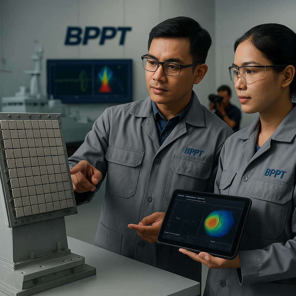 Pusat Riset Teknologi Pertahanan BPPT Kembangkan Prototipe Radar AESA Multifungsi untuk Kapal Perang
