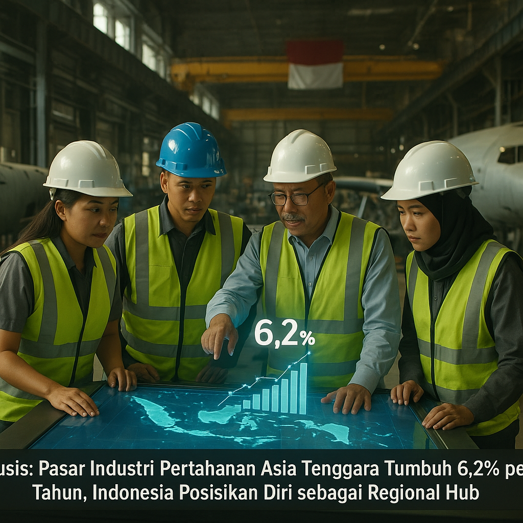 Analisis: Pasar Industri Pertahanan Asia Tenggara Tumbuh 6,2% per Tahun, Indonesia Posisikan Diri sebagai Regional Hub