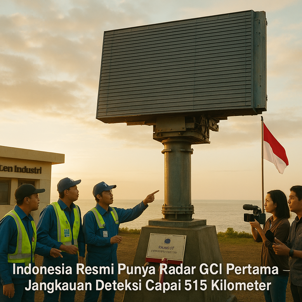 Indonesia Resmi Punya Radar GCI Pertama, Jangkauan Deteksi Capai 515 Kilometer