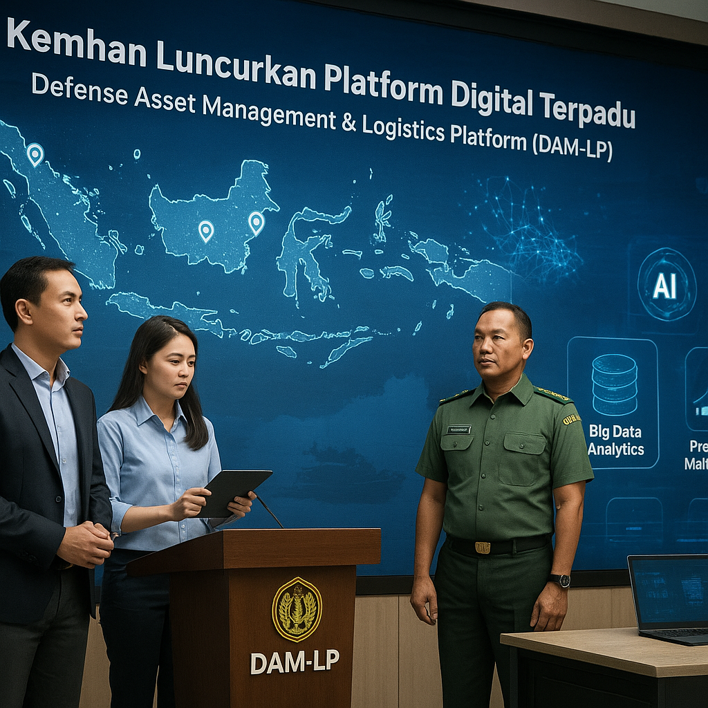 Kemhan Luncurkan Platform Digital Terpadu untuk Manajemen Logistik dan Pemeliharaan Alutsista