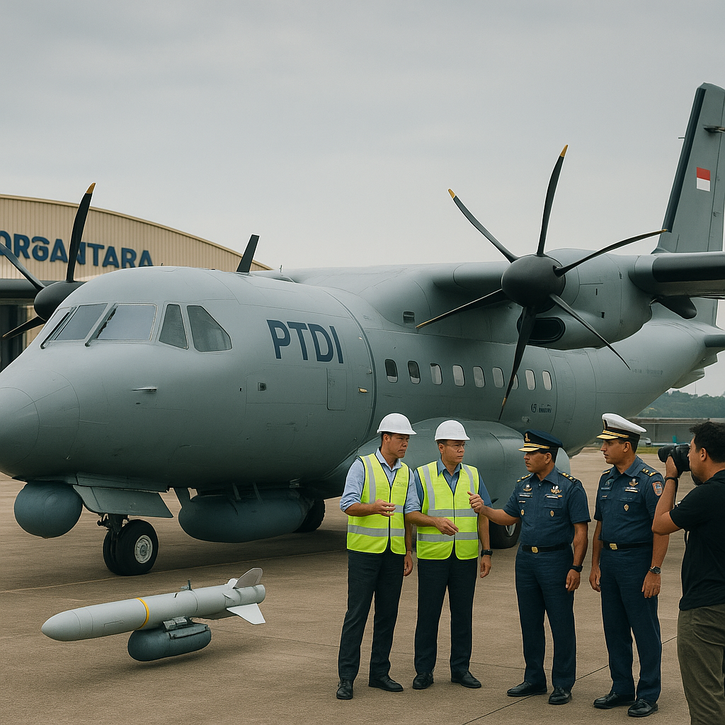 PTDI Gandeng Airbus Kembangkan Versi Maritime Patrol Aircraft dari CN-235