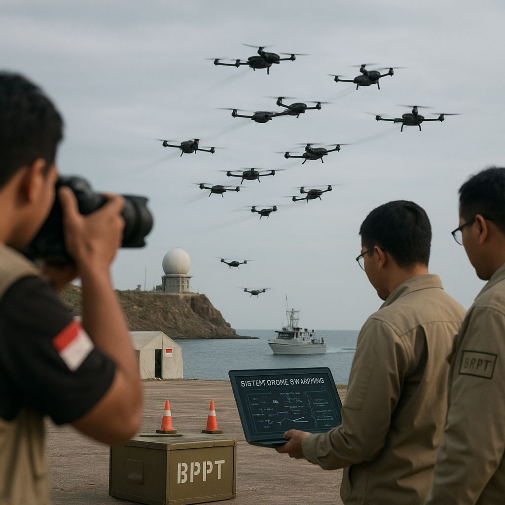 BPPT Kembangkan Drone Swarming untuk Misili Penghancur Radar (SEAD/DEAD) dan Pengintaian Maritim