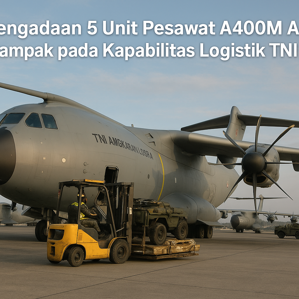 Pengadaan 5 Unit Pesawat A400M Atlas: Analisis Dampak pada Kapabilitas Logistik dan Proyeksi Kekuatan TNI AU