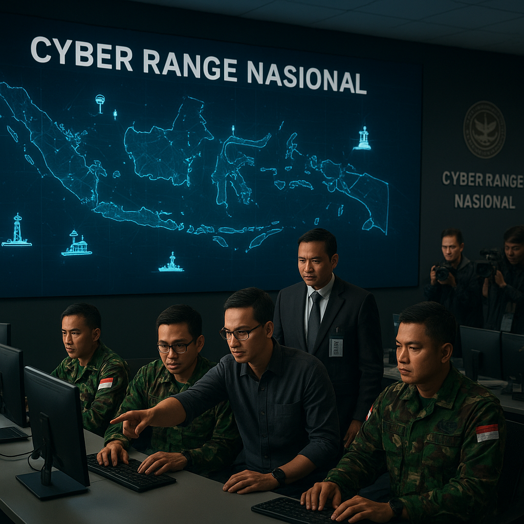 Strategi Indonesia Hadapi Perang Siber di Sektor Pertahanan: Bangun Cyber Range Nasional