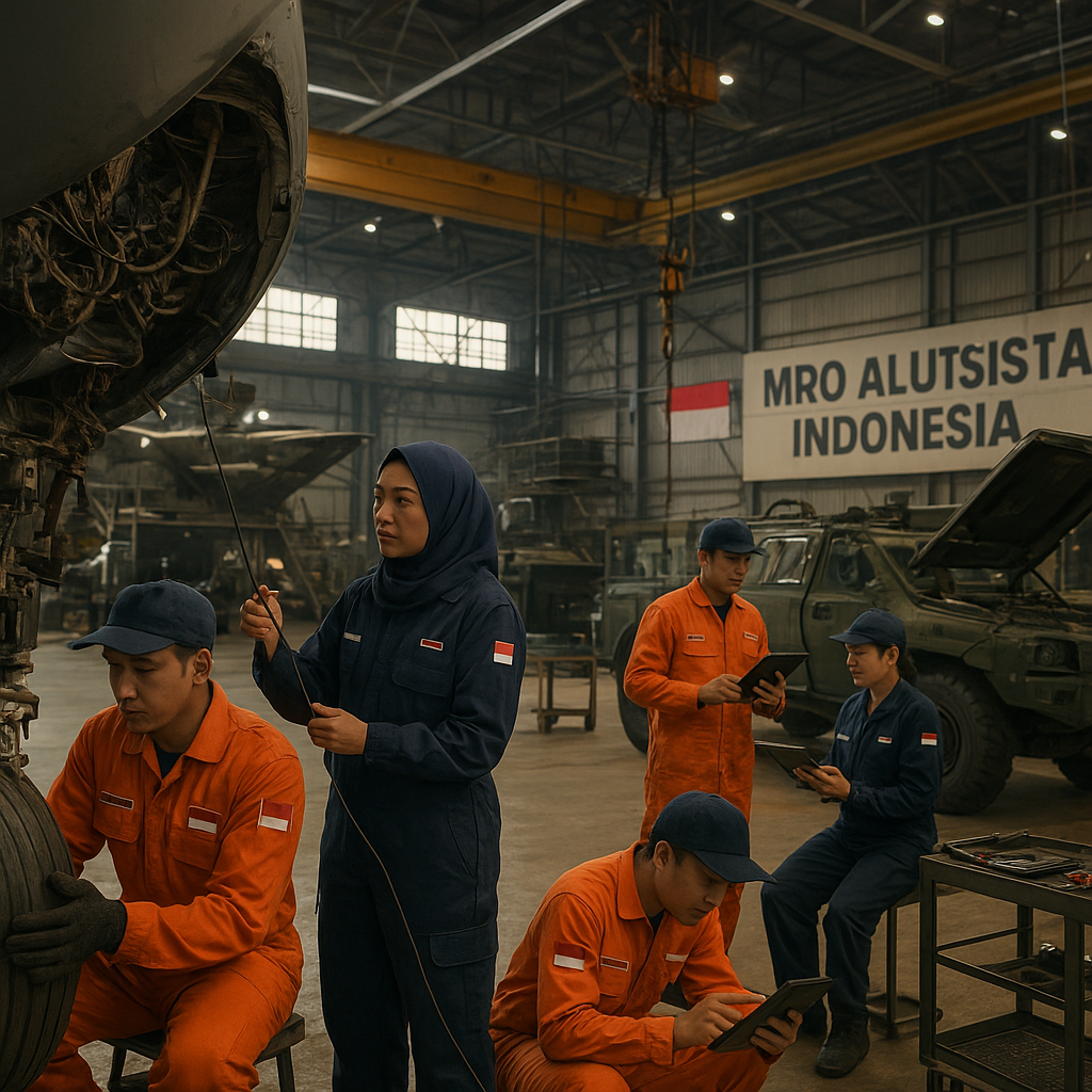 Analisis Pasar: Indonesia Jadi Hub Maintenance, Repair, Overhaul (MRO) Alutsista di Asia Tenggara