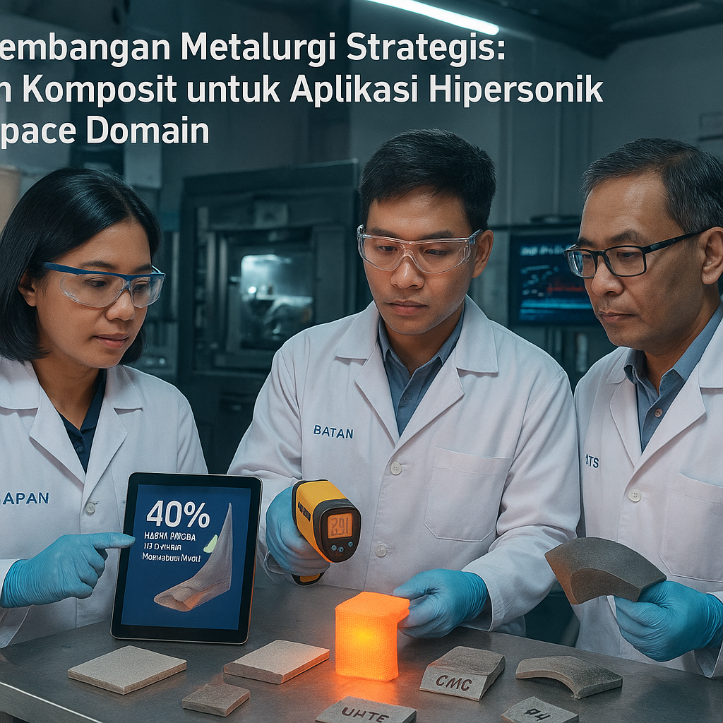 Pengembangan Metalurgi Strategis: Bahan Komposit untuk Aplikasi Hipersonik dan Space Domain