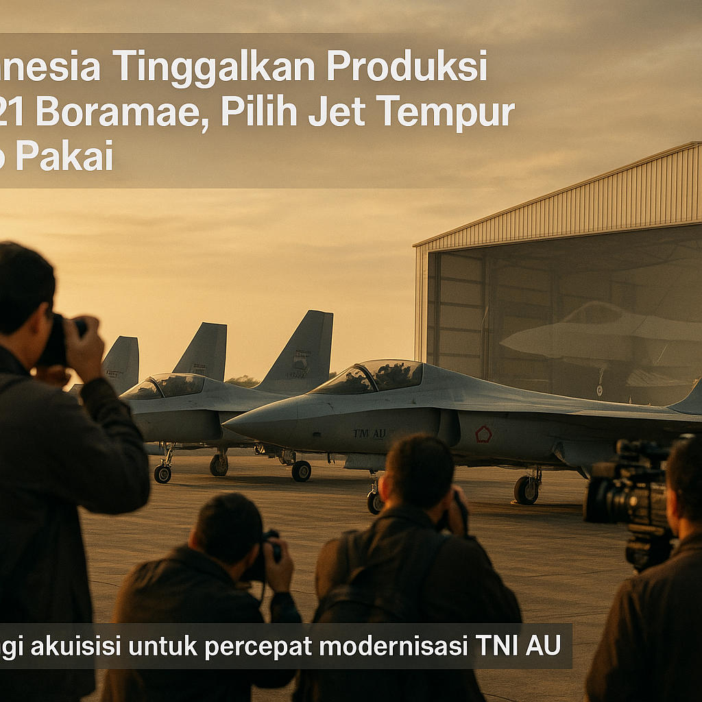 Indonesia Tinggalkan Produksi KF-21 Boramae, Pilih Jet Tempur Siap Pakai
