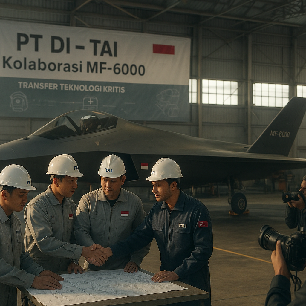 PT DI Garap Pesawat Tempur Siluman Medium Fighter, Kolaborasi dengan TAI Turkiye