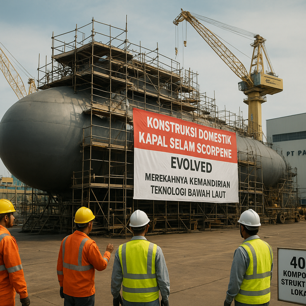 Konstruksi Domestik Kapal Selam Scorpene Evolved Dimulai, Merekahnya Kemandirian Teknologi Bawah Laut