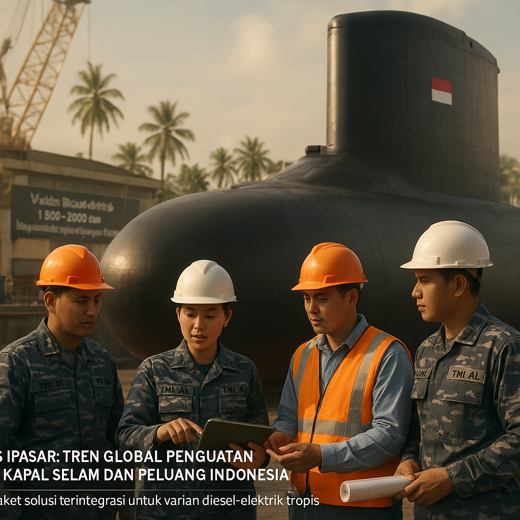 Analisis Pasar: Tren Global Penguatan Armada Kapal Selam dan Peluang Indonesia di Pasar Regional