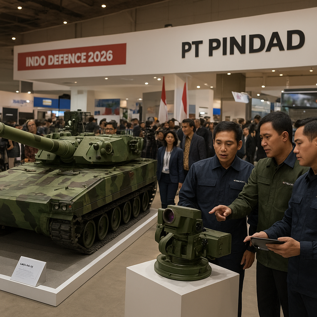 Defend ID 2026: PT PINDAD Pamerkan IFV Medium Tank Harimau dan Prototipe Sistem RWS Generasi Terbaru