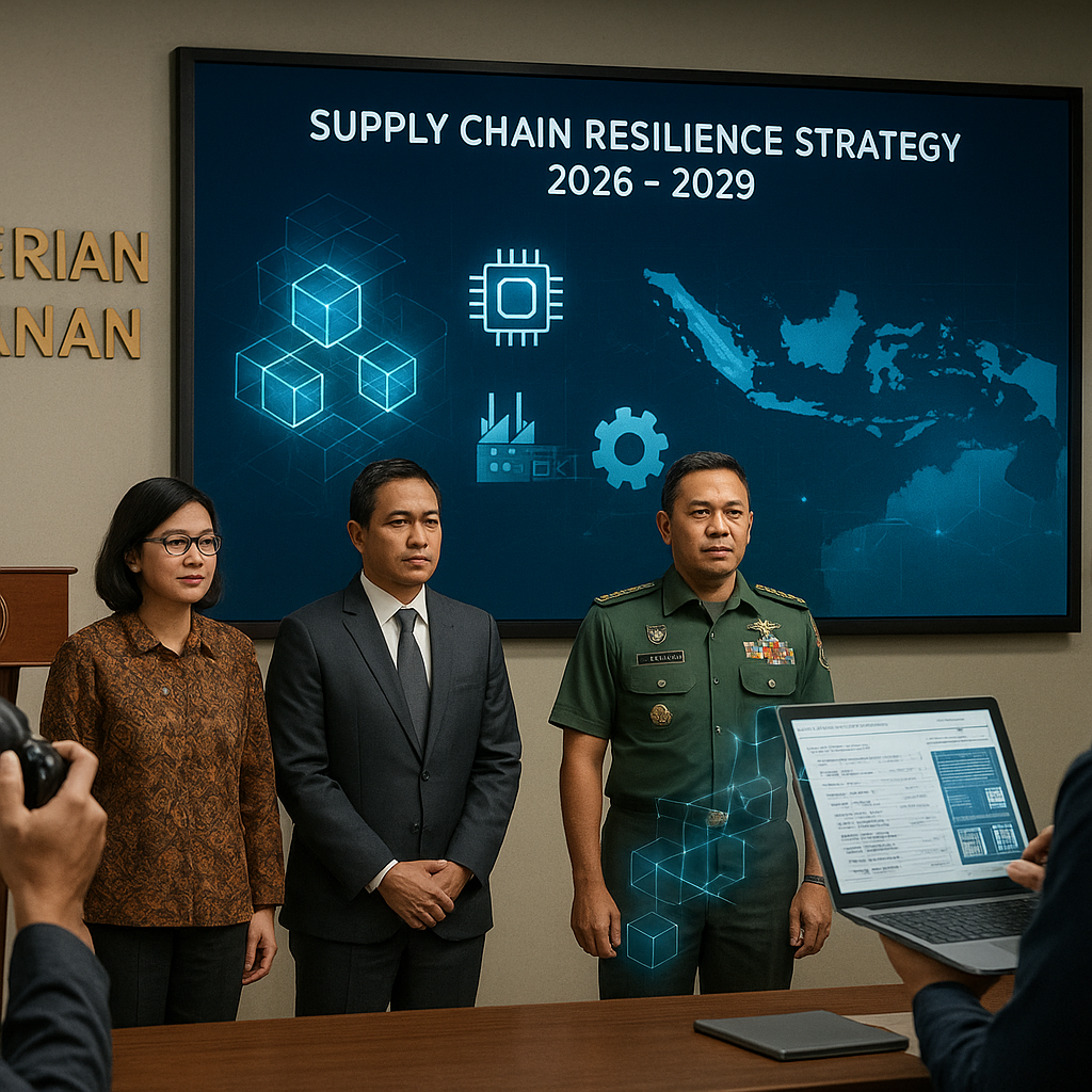 Strategi Kemenhan 2026-2029: Fokus pada Penguatan Rantai Pasok Komponen Kritis untuk Industri Pertahanan